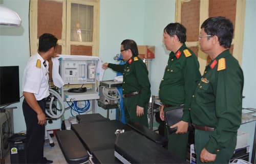 "Điểm sáng" công tác quân y ở huyện đảo Trường Sa