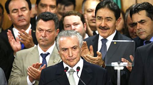 Chính phủ lâm thời Brazil khẳng định theo đuổi chính sách "thắt lưng buộc bụng"