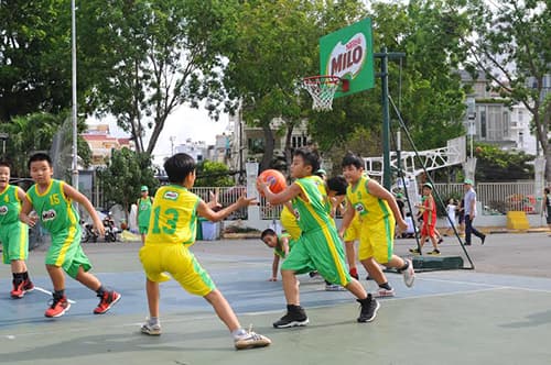 119 đội dự Giải bóng rổ Festival trường học TP Hồ Chí Minh
