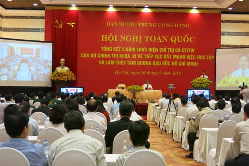 Chỉ thị của Bộ Chính trị về đẩy mạnh học tập và làm theo tư tưởng, đạo đức, phong cách Hồ Chí Minh