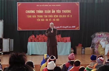 Nhà sư luôn nặng lòng với những mảnh đời bất hạnh