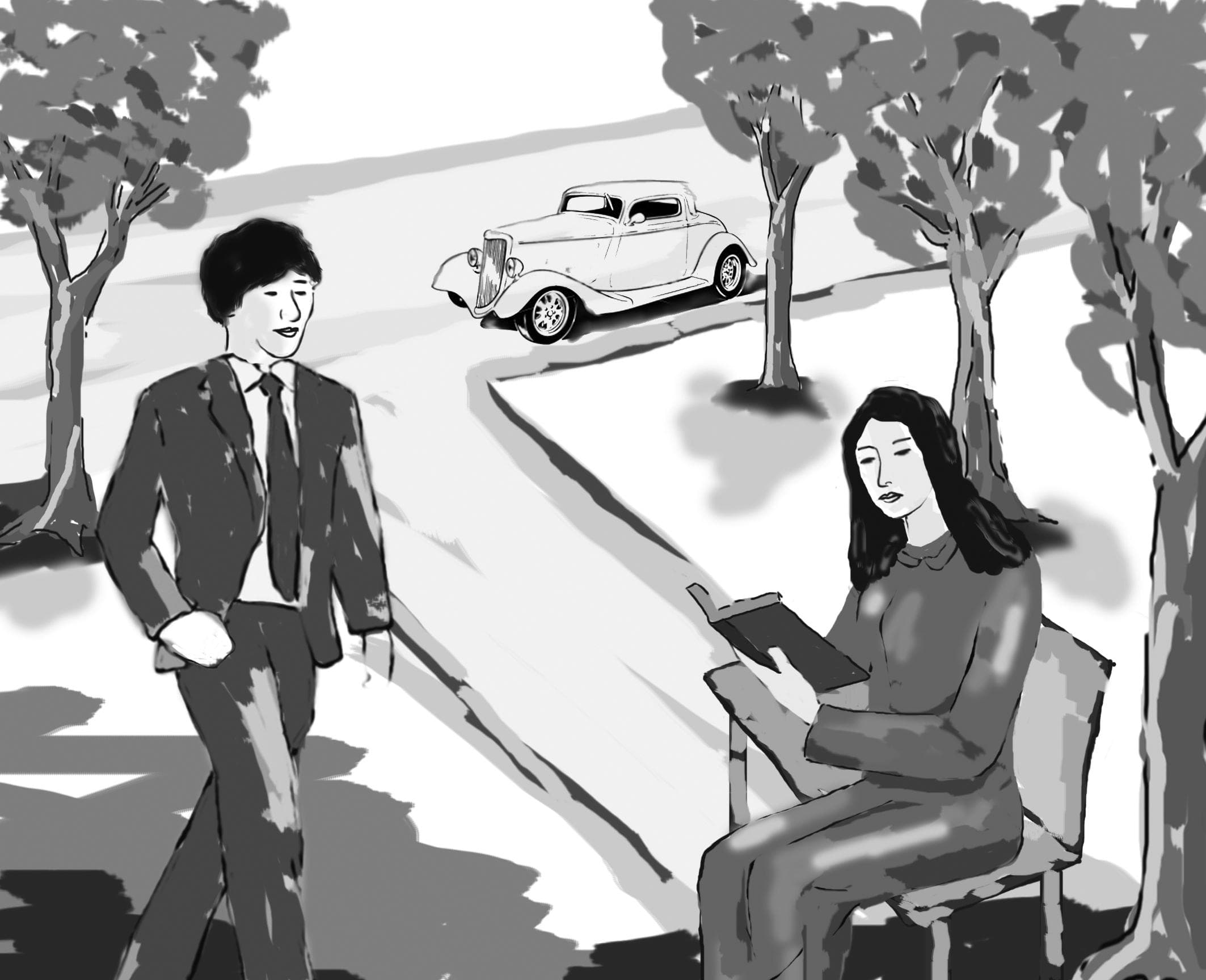 Chiếc ô tô đợi bên đường (Truyện ngắn của O.HENRY, Mỹ)