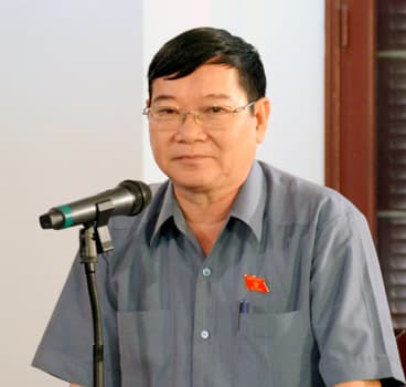 Đồng chí Lê Như Tiến, Phó chủ nhiệm Ủy ban Văn hóa, giáo dục, thanh niên, thiếu niên và nhi đồng của Quốc hội, thành viên Tiểu ban Văn bản pháp luật và thông tin, tuyên truyền của Hội đồng Bầu cử Quốc gia: Vinh dự, tự hào được làm người đại biểu của nhân dân