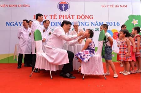 Phát động Ngày vi chất dinh dưỡng