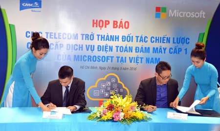 CMC Telecom cung cấp dịch vụ điện toán đám mây cấp 1 của Microsoft tại Việt Nam