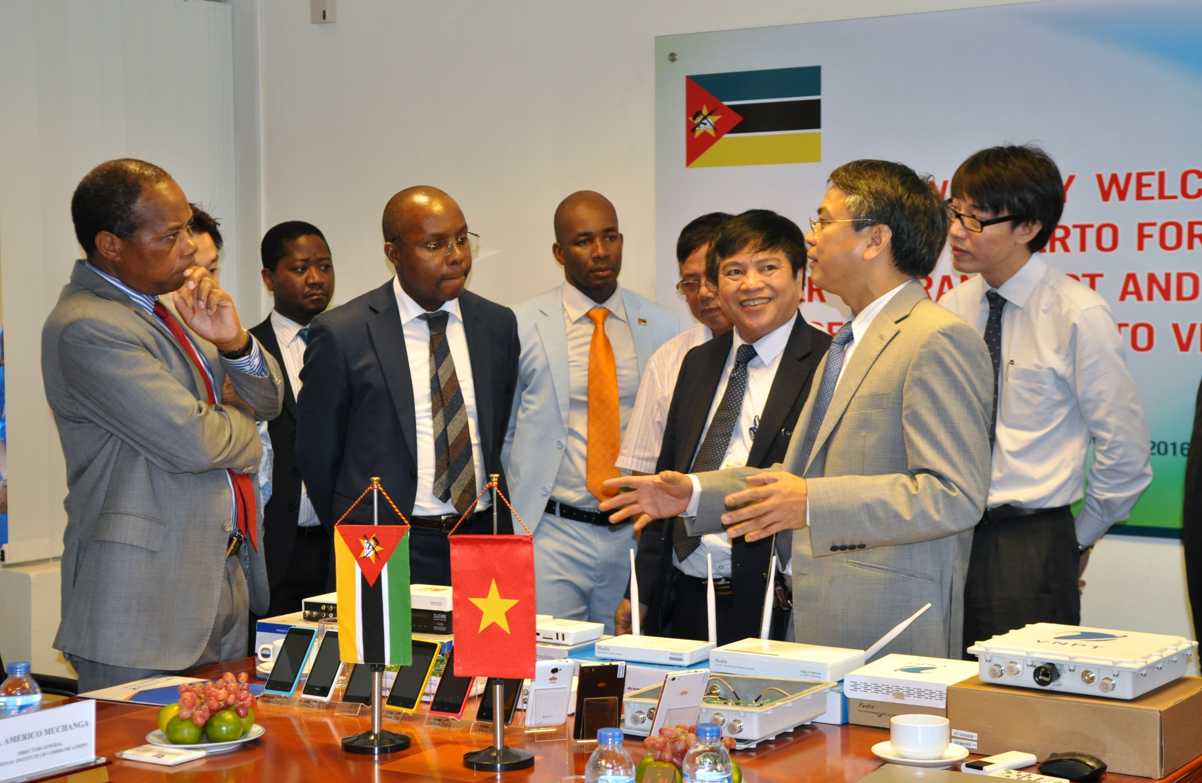 VNPT mong muốn hợp tác kinh doanh về viễn thông-công nghệ thông tin tại Mozambique