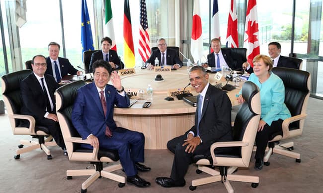Các nhà lãnh đạo G7 cam kết hợp tác thúc đẩy kinh tế và an ninh hàng hải