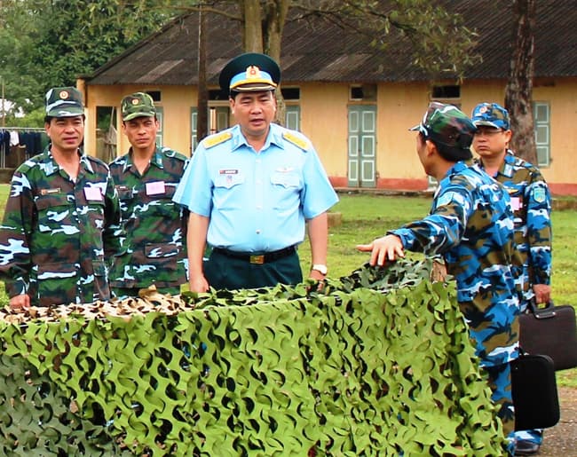 Học viện Phòng không-Không quân tổ chức diễn tập cuối khóa cho học viên