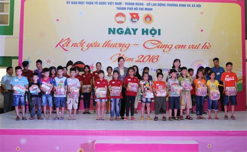 Sôi nổi Ngày hội “Kết nối yêu thương – cùng em vui hè”