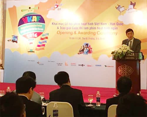 Khai mạc Lễ hội phim hoạt hình Việt Nam - Hàn Quốc 2016