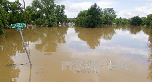 Mỹ: Lũ tại Texas lan sang Louisiana, Mississippi