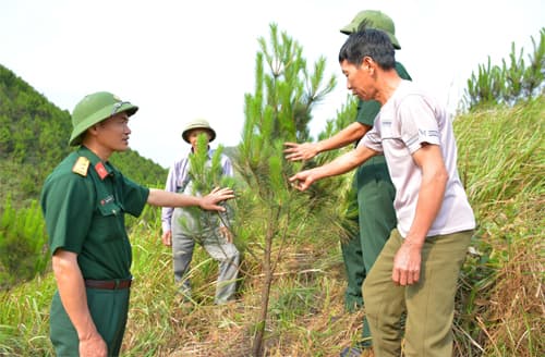 Quân dân chung sức khắc phục tình trạng thiếu vốn