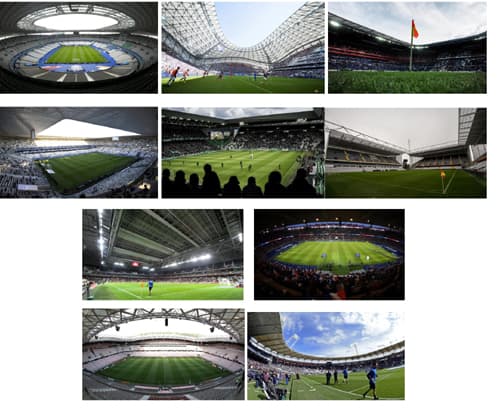 10 sân vận động tổ chức Euro 2016 tại Pháp