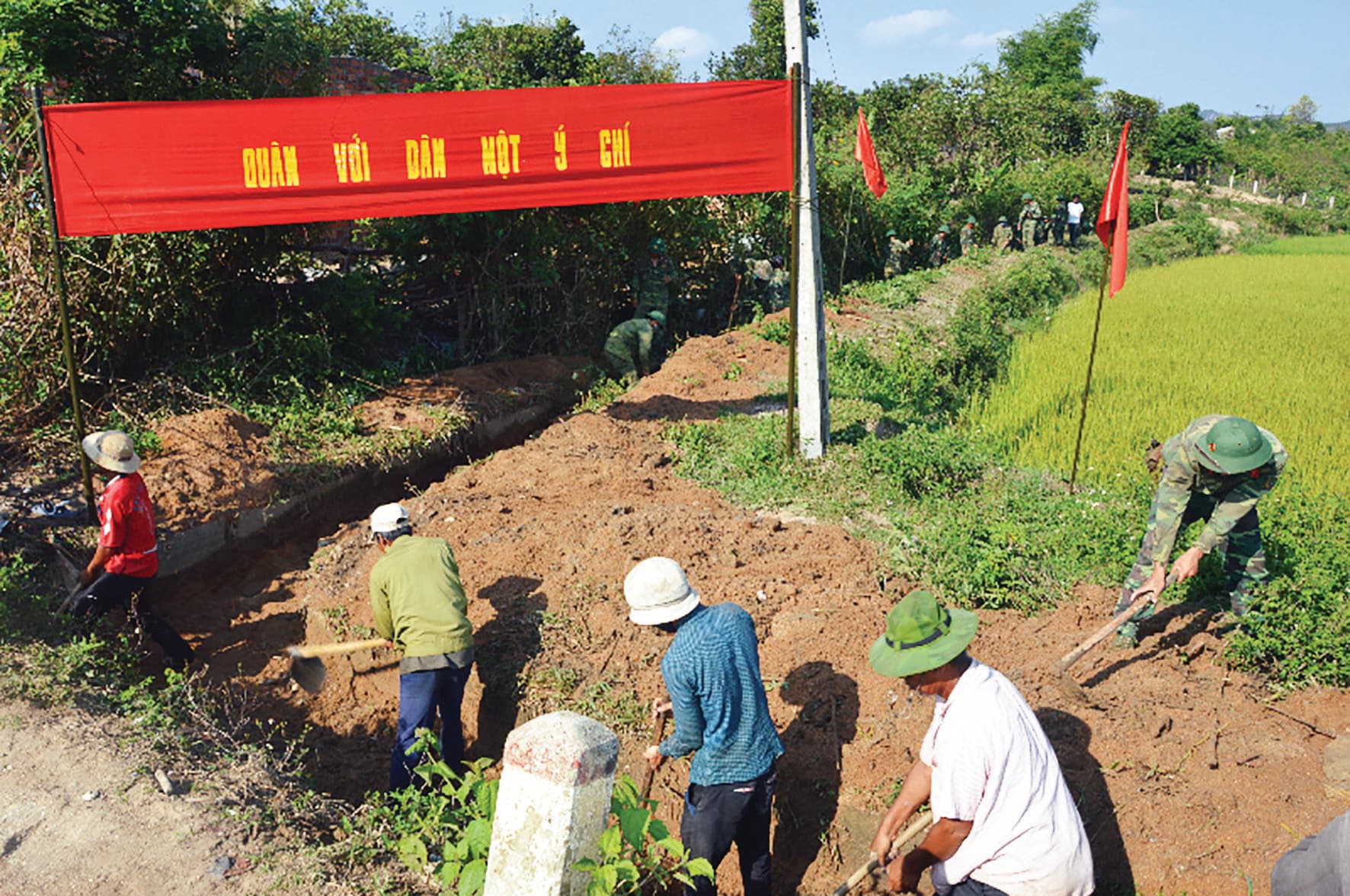 Ngành Hậu cần Binh đoàn Tây Nguyên chủ động khắc phục tình trạng hạn hán