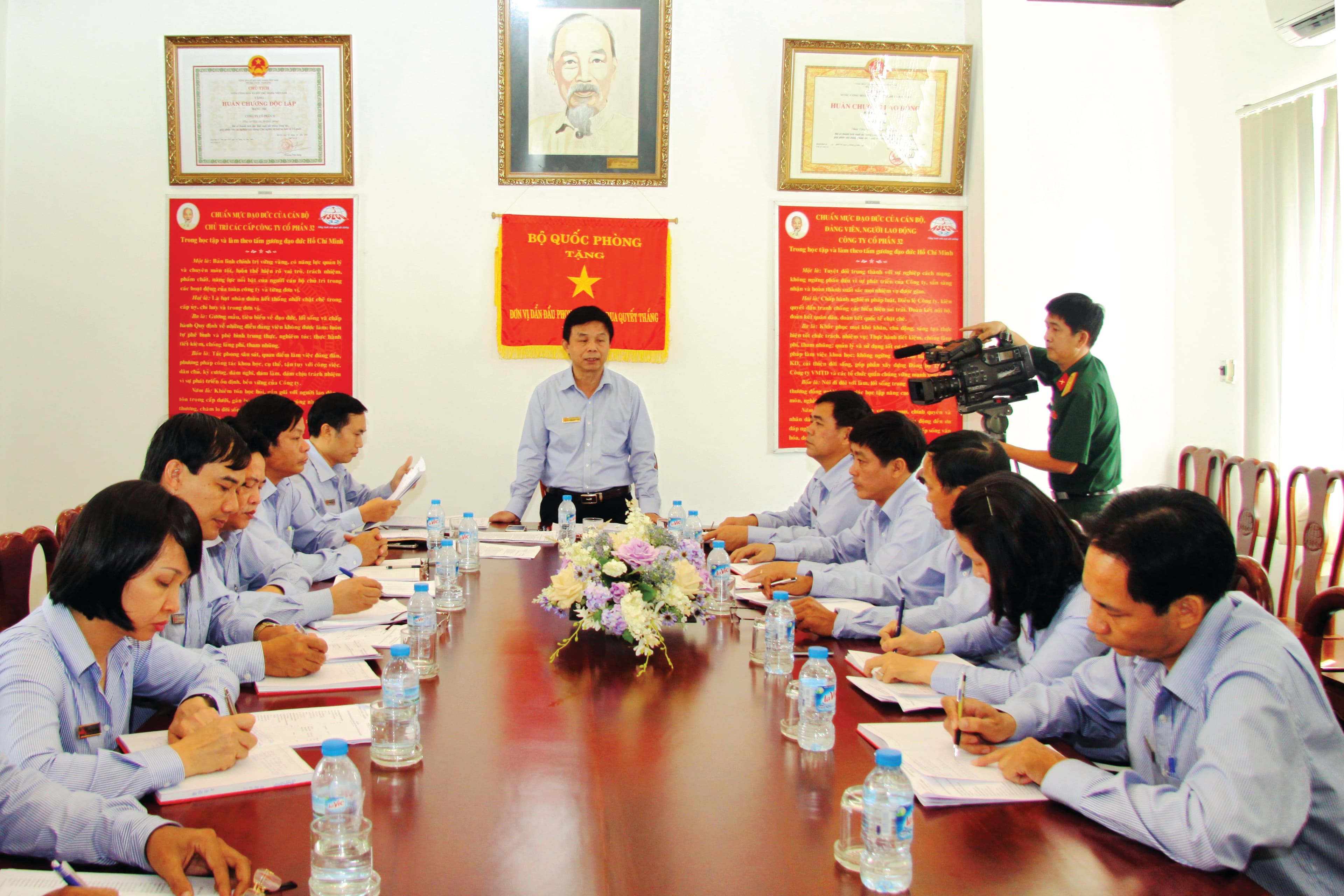 Công ty Cổ phần 32 coi trọng tính hiệu quả trong học tập và làm theo Bác