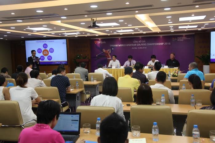 Khởi động giải Giải Vô địch Golf Thế giới TPBank 2016