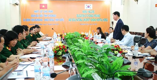 Bệnh viện Quân y 175 tăng cường hợp tác y khoa với Hàn Quốc