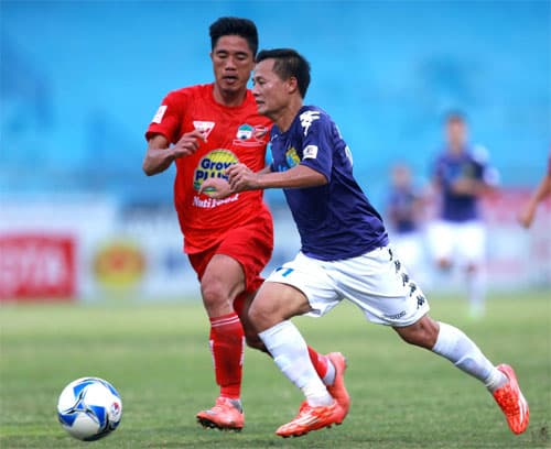 Vòng 12 V-League 2016: Hà Nội T&T thắng trận mừng dịp thành lập