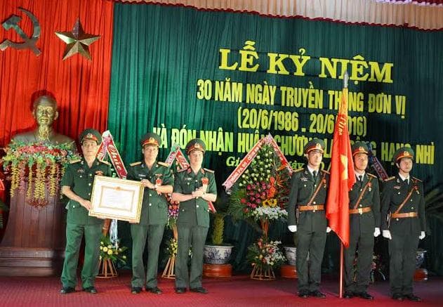 Công ty 715, Binh đoàn 15 đón nhận Huân chương Lao động hạng nhì