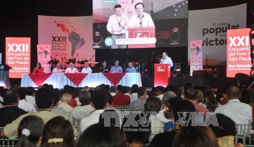 Đoàn đại biểu Đảng ta dự Diễn đàn Sao Paulo lần thứ 22 tại El Salvador