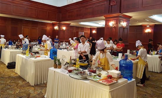 Hội thi chế biến ẩm thực Hàn Quốc 2016 tại Việt Nam