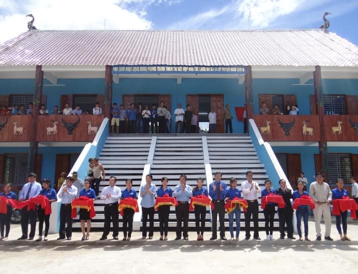 Công trình cộng đồng phòng tránh thiên tai – Nhà sinh hoạt cộng đồng kết hợp nhà trẻ Làng Rô đi vào hoạt động