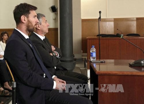Danh thủ Messi bị kết án vì trốn thuế