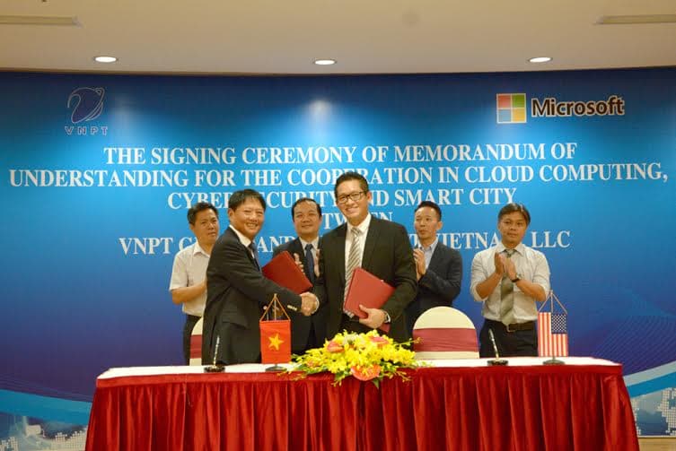 VNPT hợp tác với Microsoft phát triển công nghệ thông tin