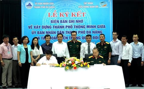 UBND thành phố Đà Nẵng và Viettel ký kết biên bản ghi nhớ về xây dựng thành phố thông minh