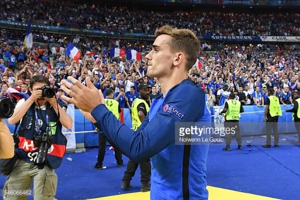 Tiền đạo Griezmann - Vua phá lưới Euro 2016