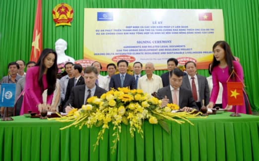 Hỗ trợ Đồng bằng sông Cửu Long phát triển đô thị và thích ứng với biến đổi khí hậu