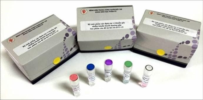 Bộ sinh phẩm xác định vi khuẩn gây nhiễm khuẩn huyết