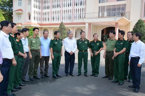 Kiểm tra công tác Giáo dục quốc phòng và an ninh tại Binh đoàn 16