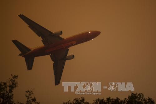 Cháy rừng tại bang California của Mỹ