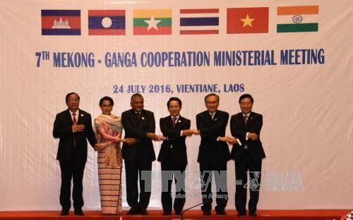 Hội nghị Bộ trưởng Ngoại giao hợp tác Mekong - Sông Hằng ra Tuyên bố chung