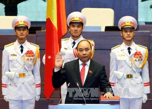 Thủ tướng Chính phủ Nguyễn Xuân Phúc tuyên thệ nhậm chức