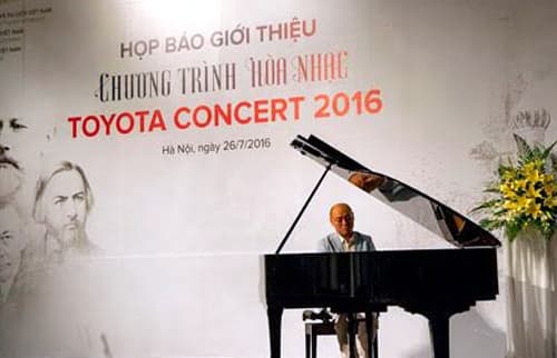 Biểu diễn nhạc kinh điển Nga trong chương trình “Hòa nhạc Toyota 2016”