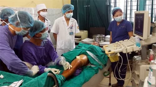 Triển khai thành công kỹ thuật điều trị suy tĩnh mạch bằng la-de và sóng cao tần