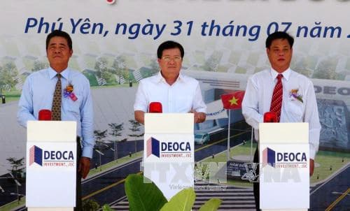 Phó thủ tướng Trịnh Đình Dũng phát lệnh thông hầm Đèo Cả