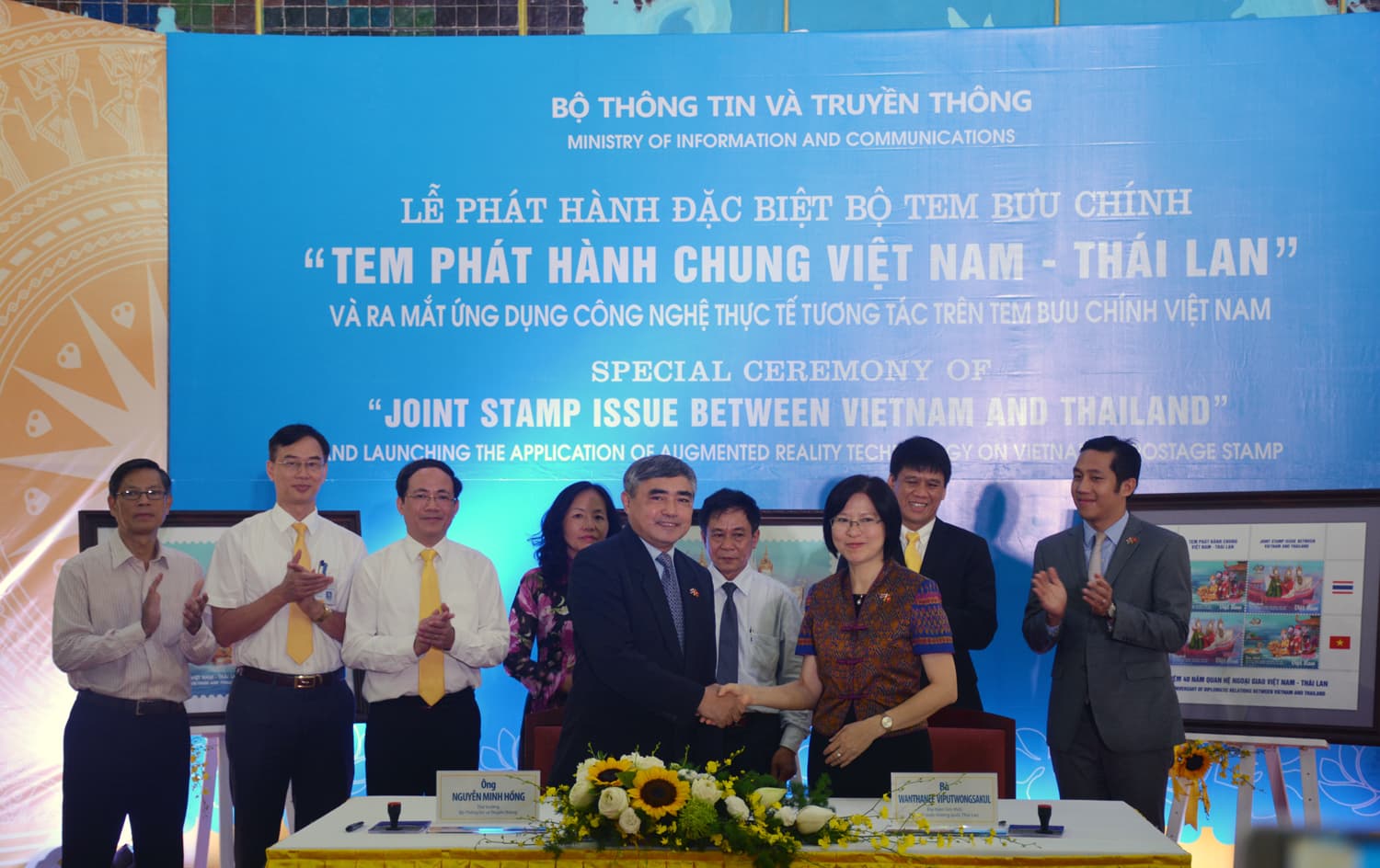 Phát hành bộ tem đặc biệt Việt Nam – Thái Lan