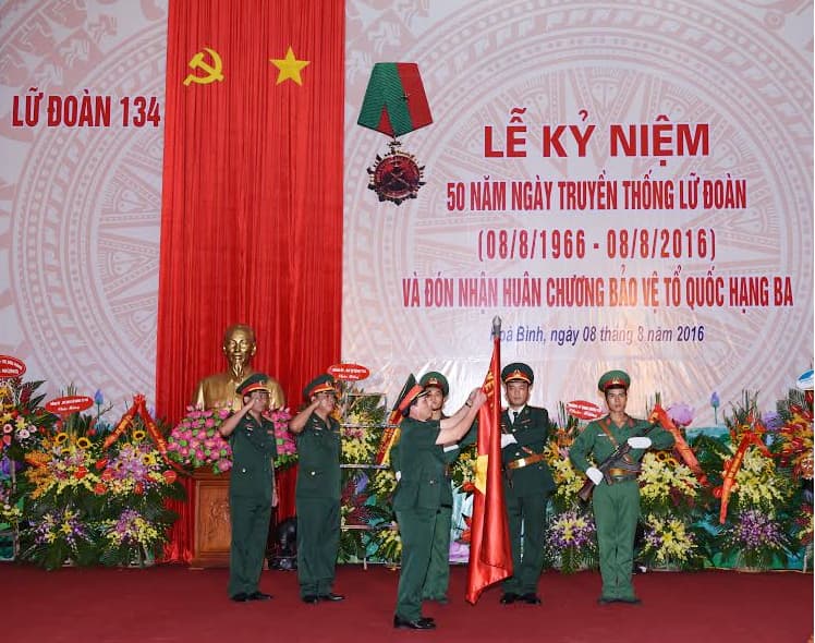 Lữ đoàn thông tin 134 kỷ niệm 50 năm Ngày truyền thống