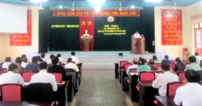 Gia Lai: Bồi dưỡng nghiệp vụ công tác tuyên giáo năm 2016