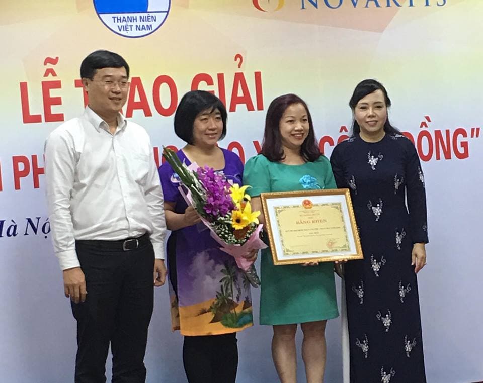 Trao giải cuộc thi “Giải pháp sáng tạo y tế cộng đồng”