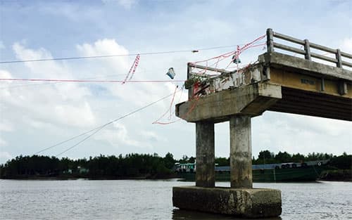Làm rõ nguyên nhân sập cầu Ô Rô, Cà Mau