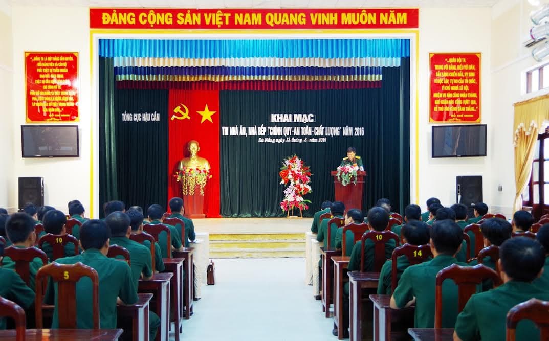 Hội thi “Nhà ăn, nhà bếp chính quy, an toàn, chất lượng” năm 2016
