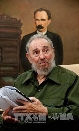 Tổng thống Nga V.Putin chúc mừng sinh nhật lãnh tụ cách mạng Fidel Castro