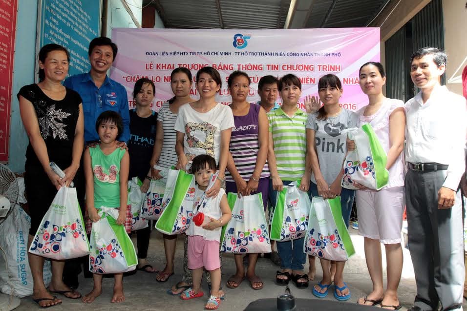 Đoàn thanh niên công nhân lao động chung tay vì an sinh xã hội