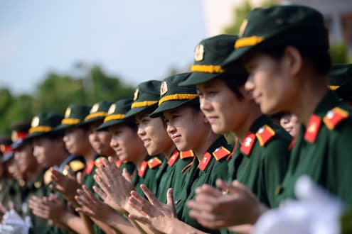 Ban TSQS Bộ Quốc phòng công bố điểm trúng tuyển vào các trường quân đội năm 2016