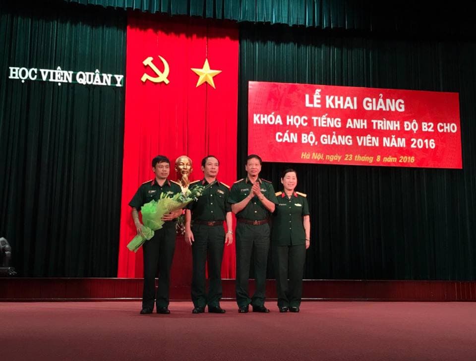 Học viện Quân y ra mắt Trung tâm Ngoại ngữ