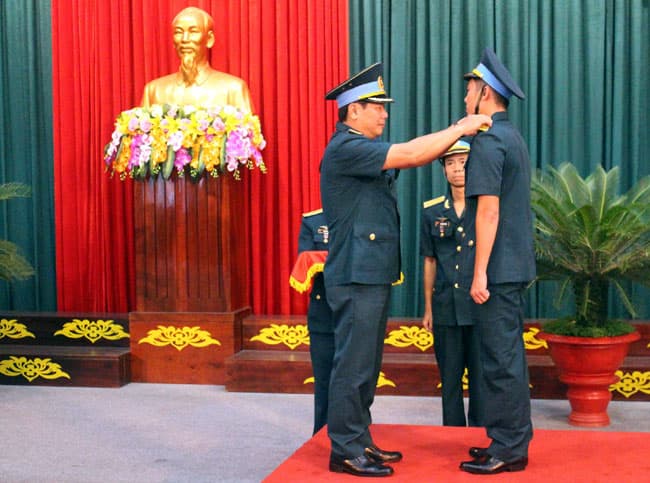 Học viện Phòng không-Không quân: 60% học viên tốt nghiệp khá, giỏi